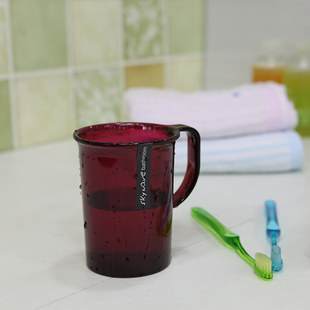 韩国进口ChangSinLiving塑料牙缸情侣洗漱杯牙杯家用半透明刷牙杯