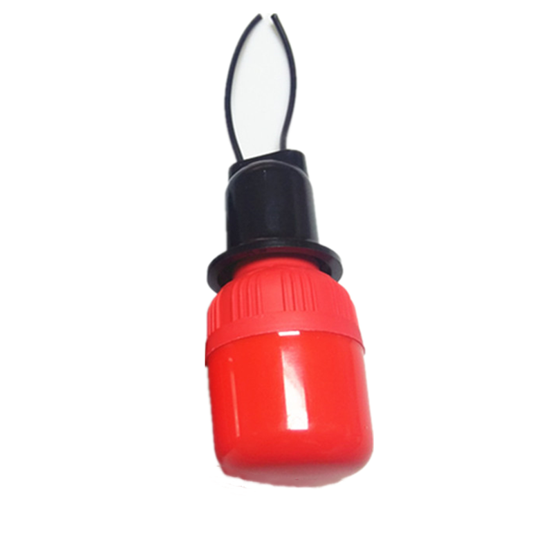 红色灯泡LED红光 e27螺口灯笼防水灯头节日喜庆红色灯泡节能灯