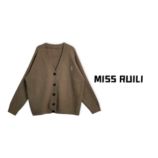 MISS RUILI定制 新款 针织开衫 季 外套上衣女MX0858 2023秋季