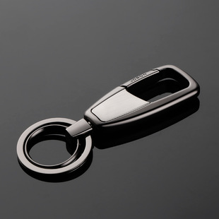 高档汽车钥匙扣高级感男奔驰宝马奥迪大众个性 定制创意钥匙链挂件