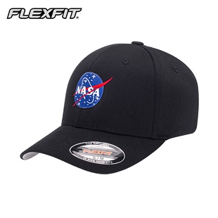 鸭舌帽硬顶高顶帽子男潮冬季 NASA联名款 FLEXFIT 棒球帽大头围大码