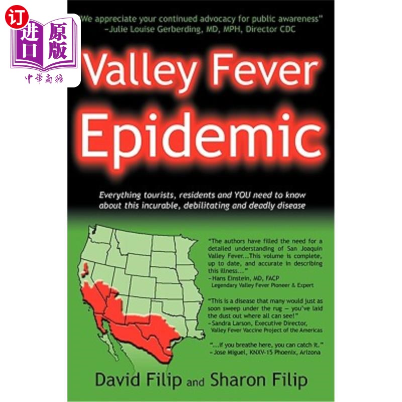 海外直订医药图书Valley Fever Epidemic 谷热流行