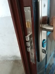 防盗门锁套装 锁具家用通用型天地锁把手锁大门锁木门锁室内门锁