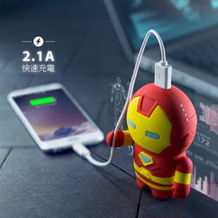 台湾Bone苹果XS MAX手机卡通移动电源6700毫安安卓三星手机充电宝