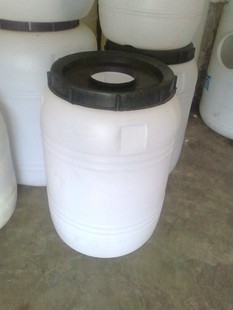 工业塑料桶 储水桶 厂家直销200L塑料大桶白色 太阳能水桶