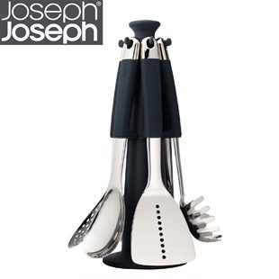 Joseph不锈钢厨具锅铲子汤勺带挂架套装 厨房烹饪工具 英国Joseph