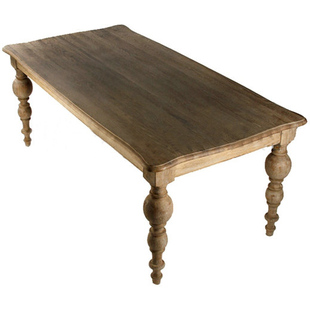 实木复古餐桌欧式 办公桌实木茶几会议桌仿古户外拍照做旧 特价