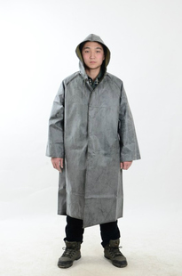 连体雨衣 带袖 87老式 部队军雨衣雨裤 劳保帆布雨衣 包邮 雨衣 正品