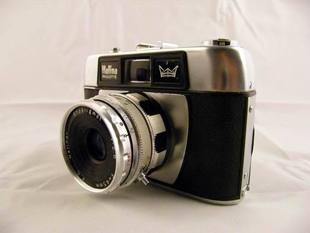 老相机收藏 单反相机 胶片相机收藏 香港哈琳娜135旁轴老相机