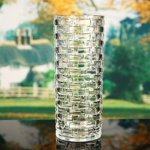 新款 促销 L简约特大号加厚透明富w贵竹玻璃花瓶落地插花器客厅装 饰