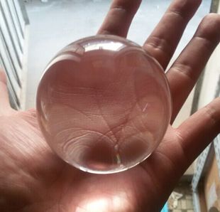 透明亚克力球 实心透明有机玻璃球 可定制定重亚克力球