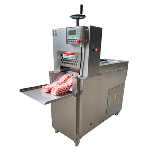 数控羊肉切片机羊肉卷机商用电动肥牛切卷机全自动冻肉刨肉机彬泽