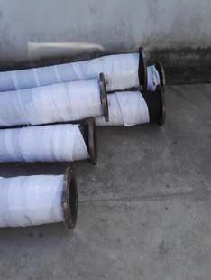 吸引管 吸压管 橡胶钢丝管 可订做带法兰管 吸水管 吸沙管 吸排管