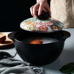 砂龙砂锅炖锅家用燃气耐高温炖汤砂锅日式 陶瓷煲汤养生干烧大 新款