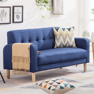 布艺沙发r小户型客厅北欧双人沙发组合套装 简约现代 2019年新款