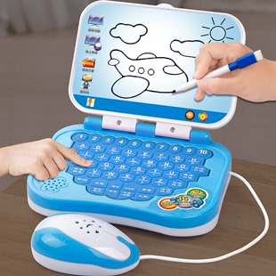 儿童智力早教学习训练宝宝多功能益智点读玩具仿真听读练习电脑机