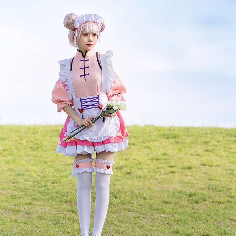 荣耀日系和服cosplay小乔女仆装 动漫服装 萝莉lolita洋装 舞台