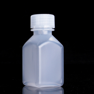 促销 进口 方瓶 试剂瓶 透明 PP耐高温灭菌 50ML方形透明塑料瓶