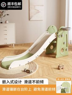 滑滑梯儿童室内家用小型宝宝滑梯折叠多功能小孩玩具家庭游乐园