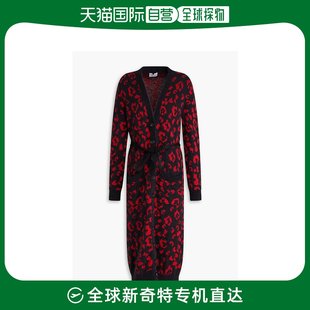 女士提花针织棉混纺针织开衫 Red 香港直邮潮奢 Valentino