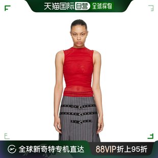 香港直邮潮奢 Miaou Cam 上装 红色 7093PM3RER 女士