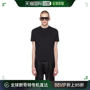 香港直邮潮奢 男士 福特 黑色刺绣 汤姆 Ford Tom JCS004JMT 恤