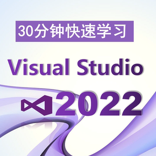 新版 开发环境 30分钟快速学Visual 2022 Studio VS2022