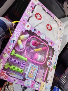 52cm彩盒医生护士服医疗套装 玩具过家家听诊器教育机构亲子互动礼