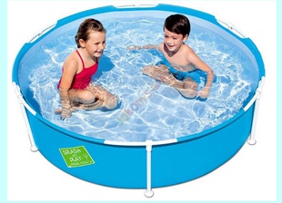 儿童支架游泳池管架水池折叠戏水池 家庭养鱼池戏水池广场钓鱼池