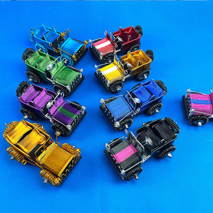 越野车 金属丝手工铝编产品摆摊货源家居摆件玩具小汽车