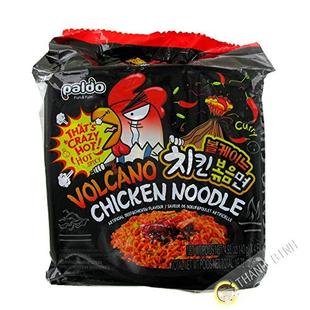 Spicy Pack Volcano 火山辣鸡肉面4包 Chicken Noodle