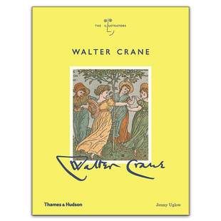 预售 Walter 英国艺术插画家系列 风格 沃尔特·克兰 绘本作品集 Crane