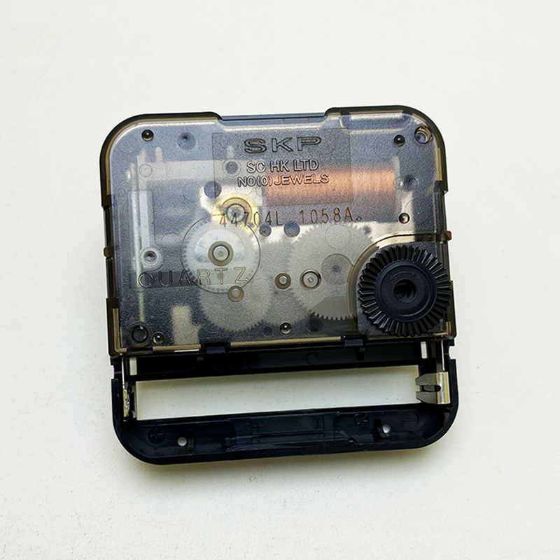 日本skp机芯静音扫秒带指针全套十字绣表心钟表芯挂钟配件石英钟