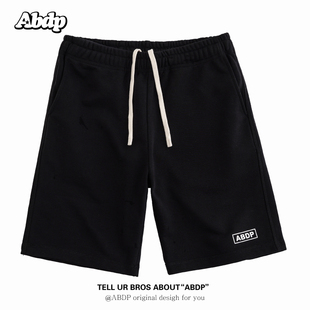 ABDP重磅毛圈短裤 340g美式 复古纯色五分宽松潮流运动休闲毛圈裤