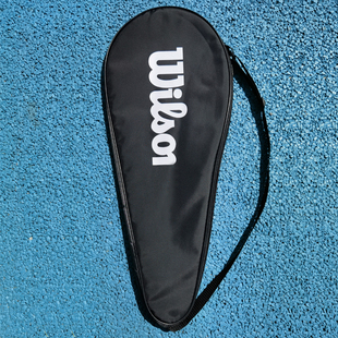 网拍套1支装 2支装 网球拍袋单肩手提网拍包壁球包便携式 耐磨收纳包