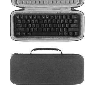 Geekria适用60% 61键机械键盘包保护套整理袋键盘硬包