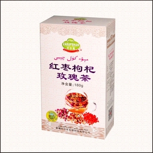 叶尔羌红枣枸杞玫瑰茶180克混合类代用茶