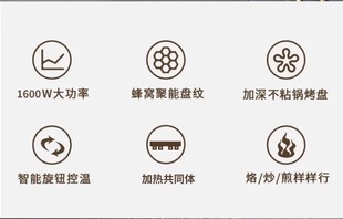 2023年新款 电饼铛多功能电煎锅不粘锅家用烙饼锅煎烤锅淄博煎饼机