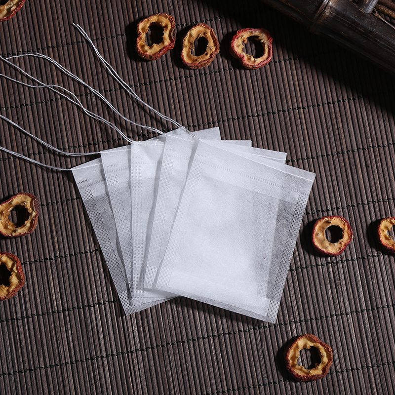 包邮 100个5 6cm玉米纤维抽线茶包袋花茶袋一次性茶袋咖啡袋调料包
