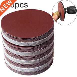 40pcs Sanding 80mm Discs 75mm Inch Set Sandpaper Loop Hook