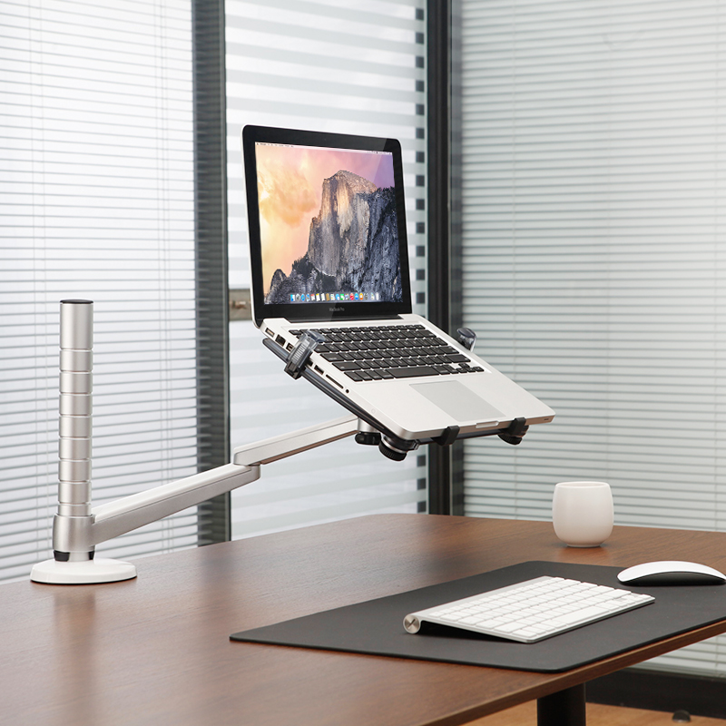 埃普OA 1S笔记本电脑桌支架iPad平板支架散热桌面支架升降台手提macbook抬高架13寸15寸通用旋转架