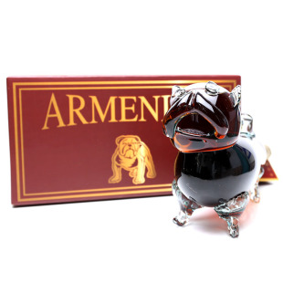 亚美尼亚原装 进口白兰地酒白葡萄酒洋酒威士忌猎犬造型艺术摆件酒