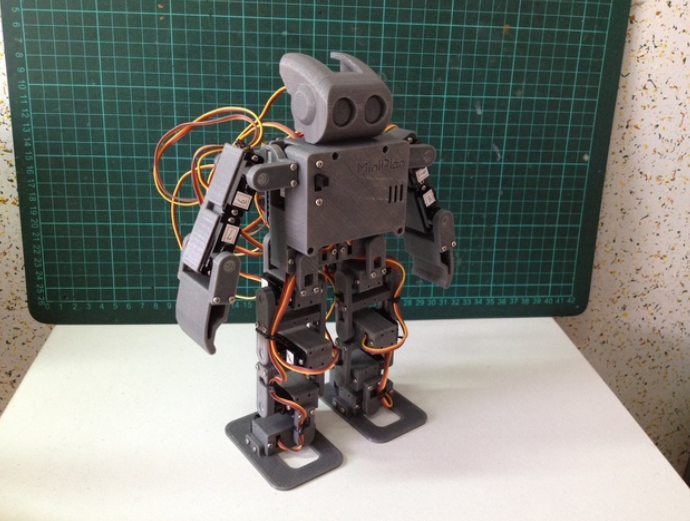 两足机器人3D模型STM32 arduino单片机制作301