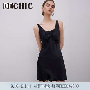 新品 BeChic不期而遇2睡裙夏季 吊带真丝睡衣女性感BC44BJ1