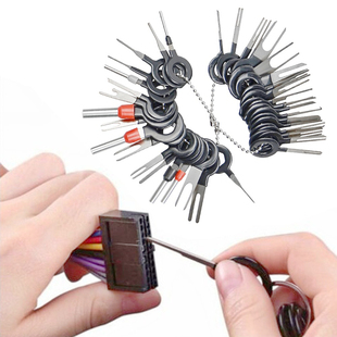 适用汽车插头端子取出工具端子退针器工具挑针线束端子挑针退针器