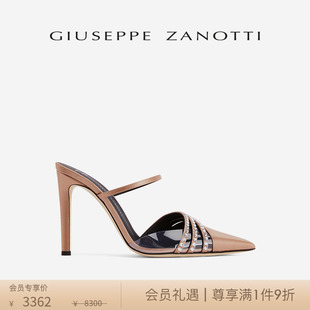 ZanottiGZ女士尖头穆勒高跟鞋 Giuseppe