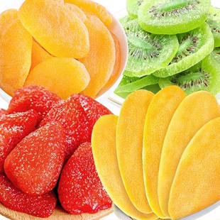 水果干蜜饯大礼包芒果干黄桃干山楂组合果脯零食特产小吃袋装 爆款