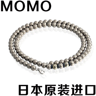 日本MOMO颈椎肩周酸痛抗疲劳防辐射项链磁疗钛项圈男女款 能量项链