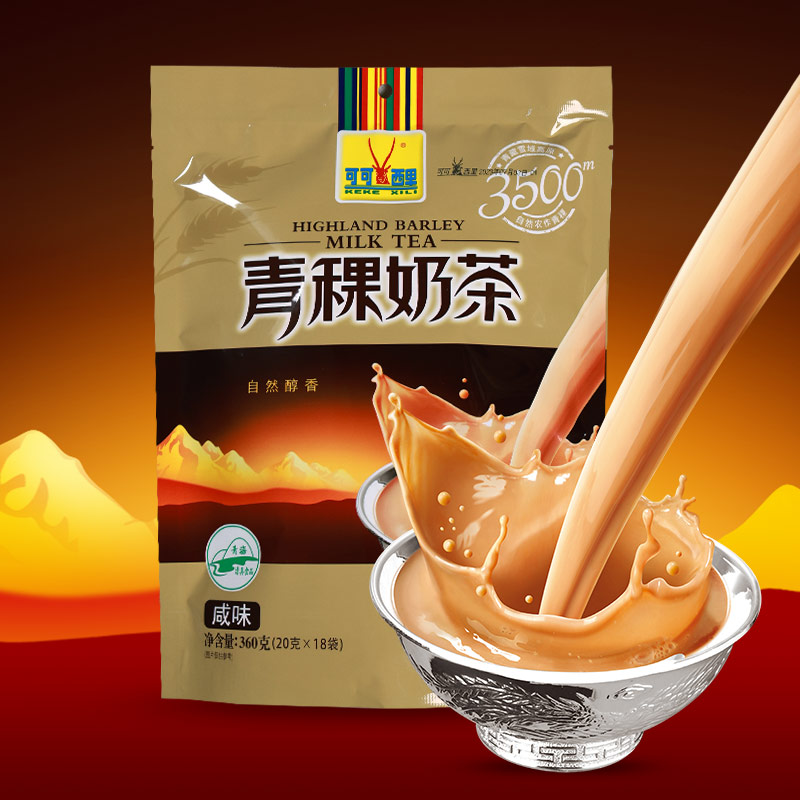 可可西里青藏风味奶茶青稞奶茶360g青海西藏特产冲饮食品