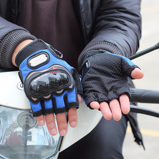 男女公路山地自行车短指单车装 备减震透气 防滑骑行手套半指夏季